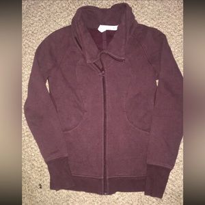 Lululemon jacket size 8 dark burgundy wine